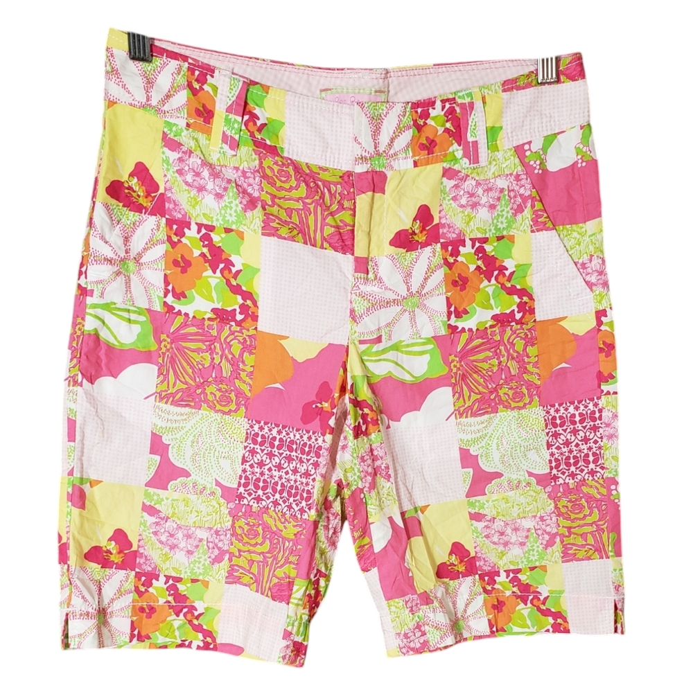 Lilly Pulitzer bermuda Floral pattern shorts size 2